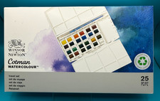 Winsor Newton Cotman Watercolour Travel Set, 25pc