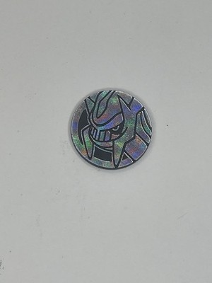 2008 Pokemon Coin Dialga Silver Glitter Holofoil