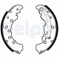 Bremsbackensatz Hinten FüR Fiat Grande 199 1.2 05 Bis 26 Delphi Original Neu