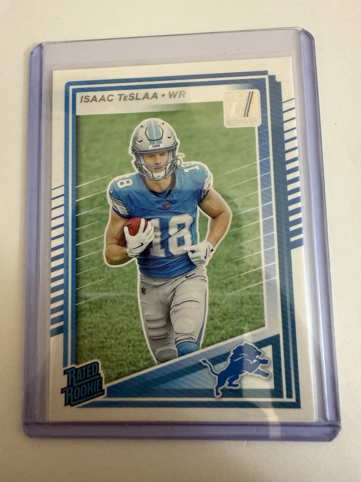 2025 Panini Donruss - Rated Rookie Isaac Teslaa #338 (RC)
