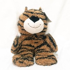 Russ Tiger Cat Plush Stuffed Animal Orange Black 9"