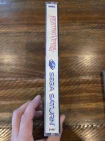 Fighting Vipers Sega Saturn Complete CIB . pre-owned 1996