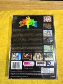 Magic Knight Rayearth Sega Saturn Complete Case and Manual CIB Amazing Condition