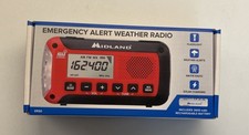 MIDLAND EMERGENCY ALERT WEATHER RADIO, BATTERY, CRANK,USB ER50 NEW SHIPS FREE 