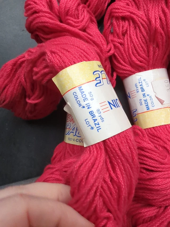 Pingouin 🐧 Juego de 10 Super Cable Algodón 💯 Algodón 93 Yardas/50g Peso DK Foto 2 de 4