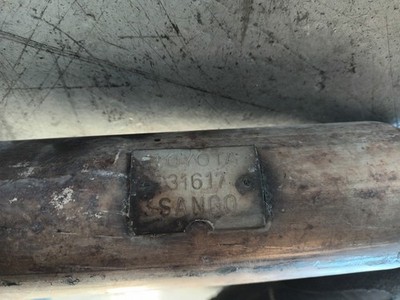 31617SANGO auspuff MITSUBISHI CARISMA BERLINA 5 DA0 1900 DI-D degzp3320302