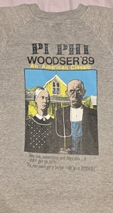 1989  UF PI PHI WOODSER An American Classic Fraternity Sweatshirt