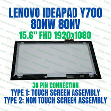 LENOVO 5D10H71488 TOUCH ASSEMBLY LED LCD Screen 1080P 15.6" Full HD Bottom Right