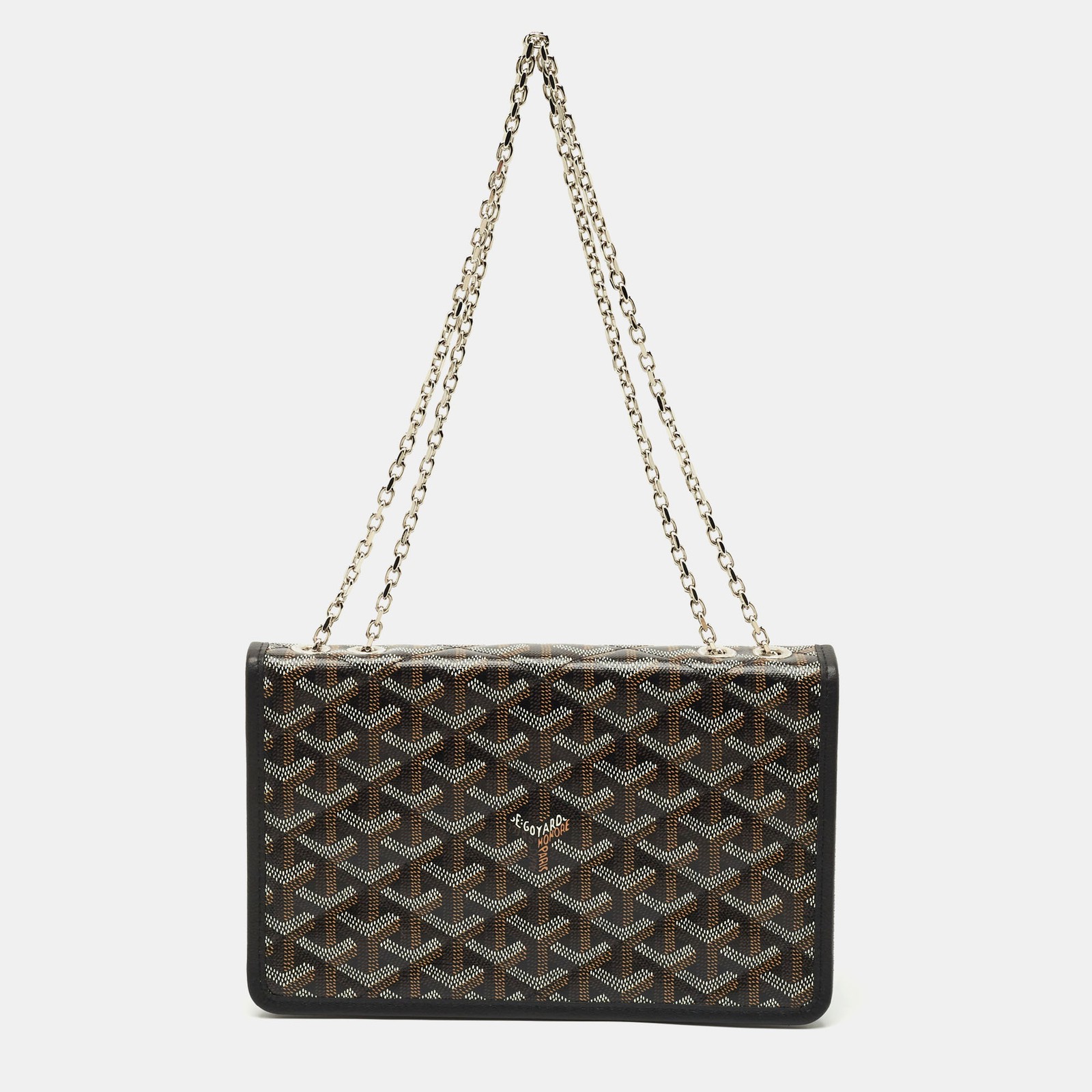 Goyard Black Goyardine Coated Canvas Alexandre III Shoulder Bag