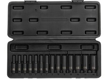 Sunex Tools 1831 14-piece Impact Socket Set 14 Drive Deep Metric Magnetic
