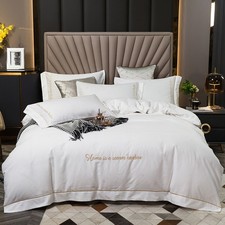 Brushed Microfiber Bedding Set Soft Warm Duvet Cover Pillowcases
