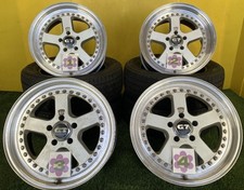 Rare Out Of Print Panasport G7 Used 4 Wheels 17 Inch 8.5J/9.5J Offset 35/38