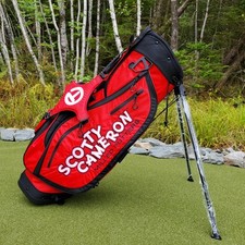 SCOTTY CAMERON CIRCLE T RED M G STAND BAG JAPAN ONLY 1/180