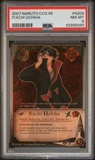 Naruto Ccg Bandai Itachi Uchiha N-203 Dreams Legacy Super Rare PSA Graded