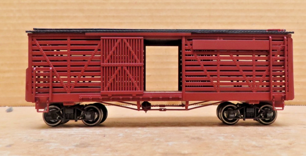 Bachmann Spectrum On30 27599 Unlettered Stock Car + Box