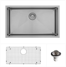 Karran USA EL-75-PK1 Elite 30" Undermount Single Basin Stainless - Stainless
