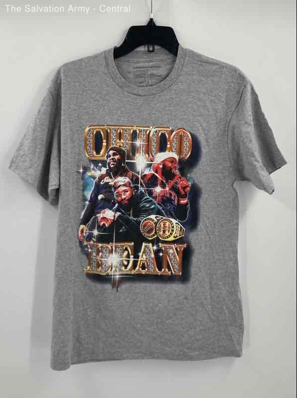 Ghetto Legends 85 South Mens Gray Graphic Print Pullover T-Shirt Size Medium