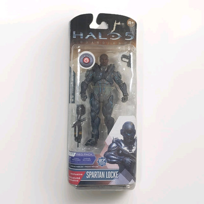 Halo 5 Guardians SPARTAN LOCKE Action Figure REQ 2015 GameStop Exclusive *Read 
