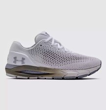 Size 8.5-Women  s Under Armour Hovr Sonic 4 White Running Shoes 3023559-101 NEW