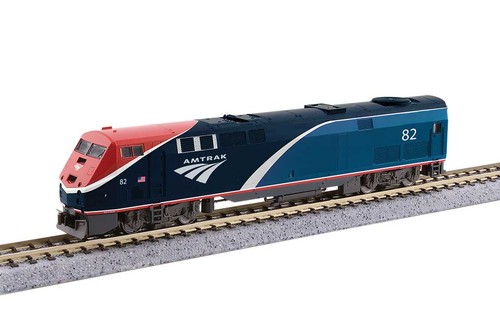 Kato 1766040 N Spur GE P42 Genesis Standard DC Amtrak Phase VII #82 | Zustand: Neu