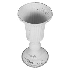  Pot de fleurs en métal style vintage, vase en métal, pot de table en fer,