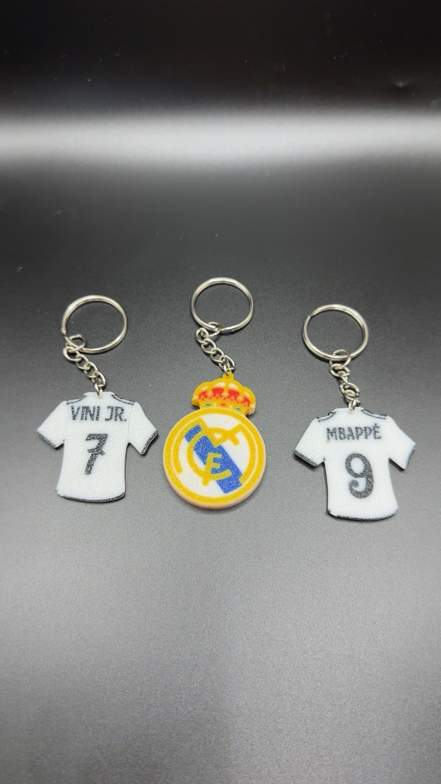 Vini Jr, Mbappe Keychain Real Madrid 3D Print | eBay
