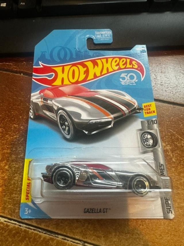 2018 Hot Wheels Super Chromes Gazella GT #160 Chrome
