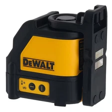 DEWALT Cross Line Laser: DW088K 2 Lines and 0 Dots, Red Beam, 0 Planes, ±1/8 in