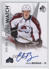 2016-17 SP Authentic Future Watch Auto 641/999 Chris Bigras #125 Auto 2a8