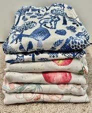 Burt  s Bees Kids Organic 2 Piece Cotton Pajama Sets Lot of 3 Size 4 EUC