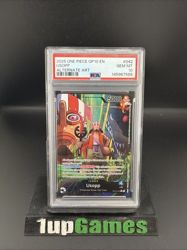 Usopp (Parallel) graded PSA 10 for sale on eBay