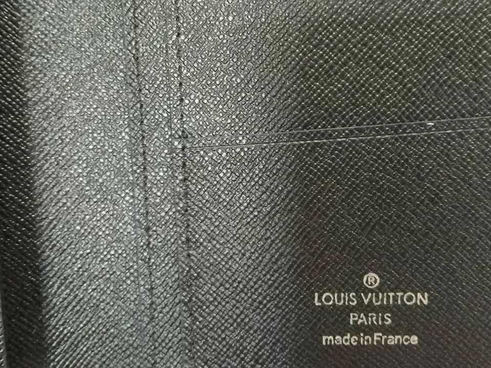 Louis Vuitton Monogram Eclipse Brazza Canvas Long… - image 7