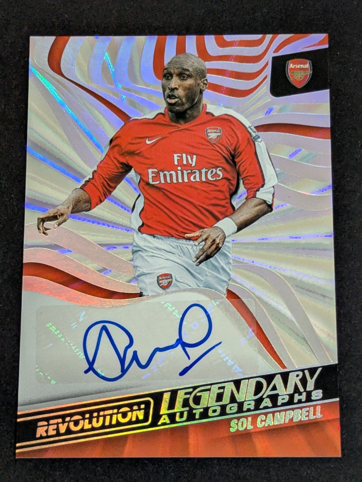 2022-23 Revolution Soccer Legendary Autographs Sol Campbell auto /50