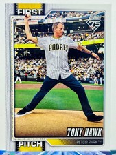 2026 Topps First Pitch, Tony Hawk, Petco Park, #FP-6, NM!