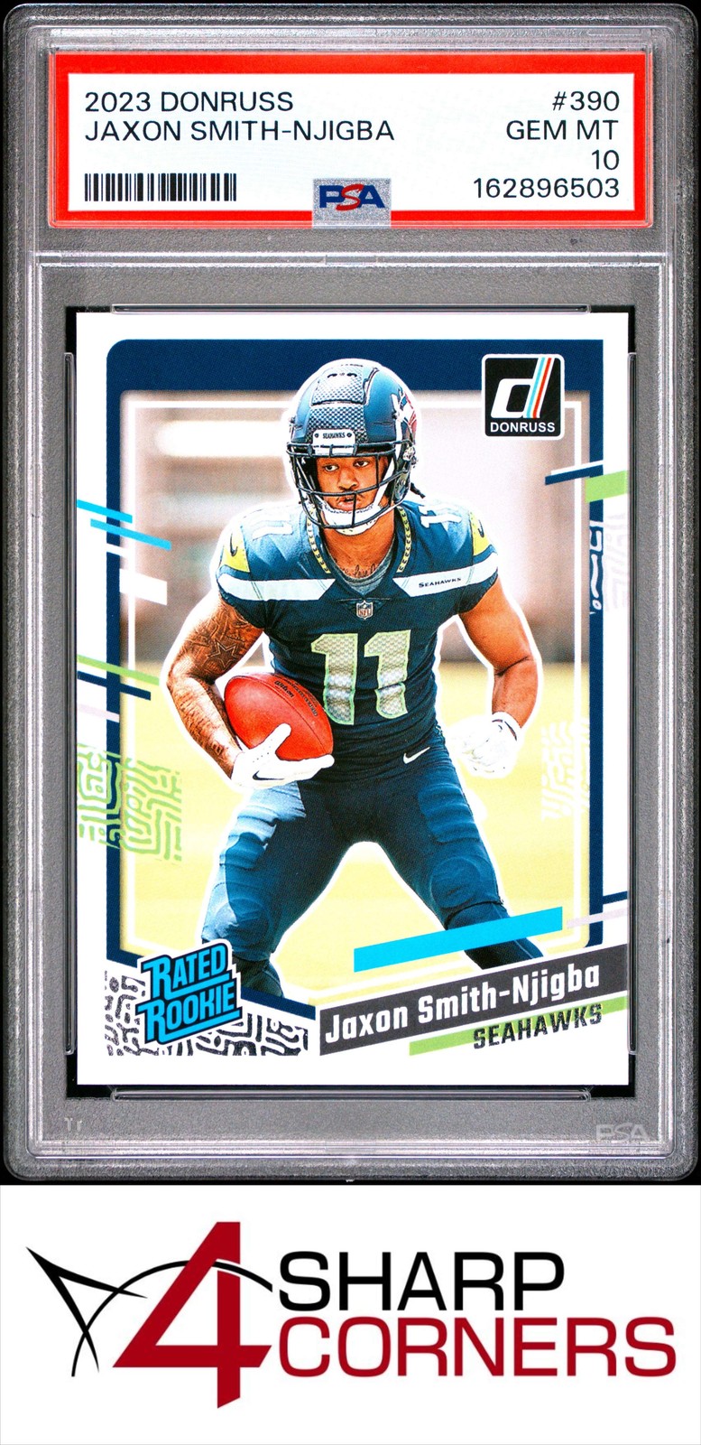 Jaxon Smith-Njigba Panini Donruss #390 Base