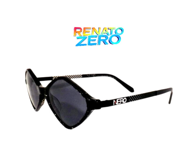 RENATO ZERO Occhiali da Sole Donna Plastica Vista Italy NERO D'AUTORE RO2V