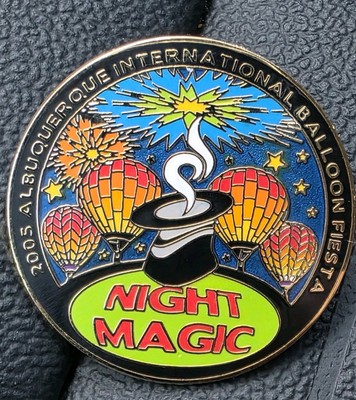 Vintage 2005 Albuquerque International Balloon Fiesta ''Night Magic'' Pin