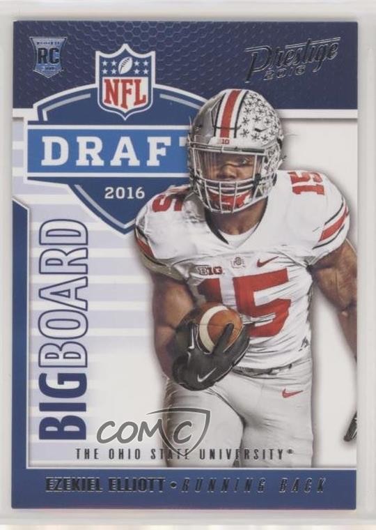 2016 Panini Prestige Draft Big Board Ezekiel Elliott #3 lz8