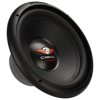 Cadence Pro Car Audio 12'' 400 Watt RMS 4-Ohm Single Voice Coil Subwoofer CMW124S