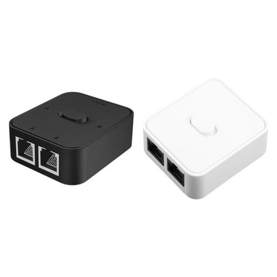 Mini Gigabit Network Switcher Passive Ethernet Selector Key-press Switch