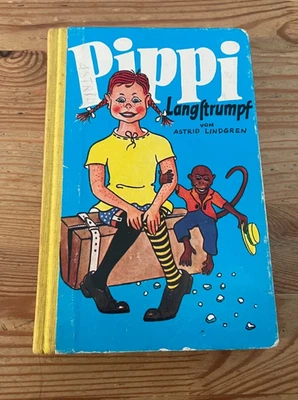 Kinder Astrid Lindgren - Pippi Langstrumpf (208 s./1979) OETINGER HC TB WoC - Bild 1 von 4