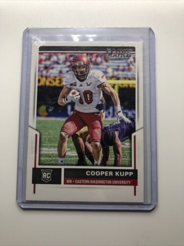 Cooper Kupp 2017 Panini Score Rookie Card Los Angeles Rams RC #416 SB MVP |  eBay