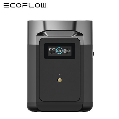 ECOFLOW LiFePO4 Zusatzakku 1024Wh Erweiterbare Energie für Delta 2 Powerstation