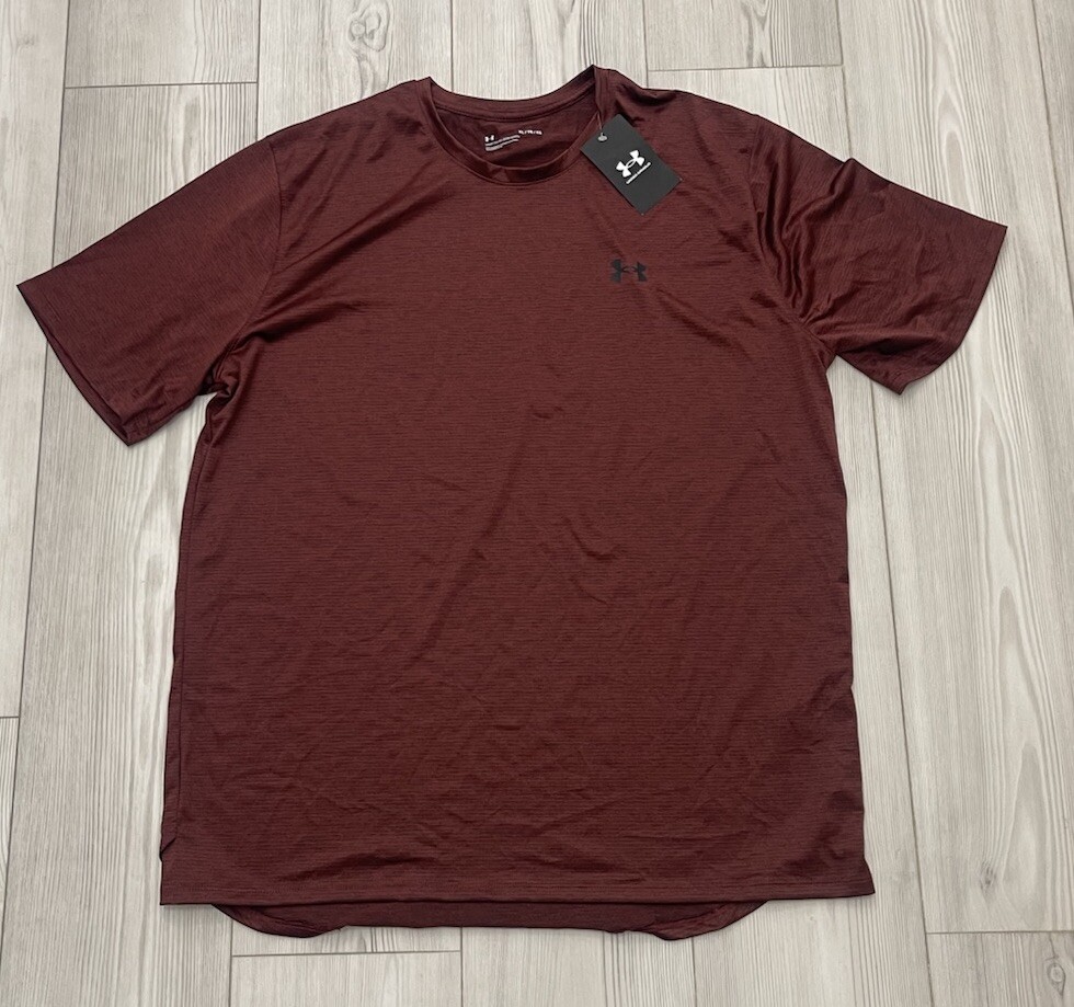 Under Armour Mens Training Vent 20 с коротким рукавом - 1361426-690 Бордово-красный Sz XL 4090₽
