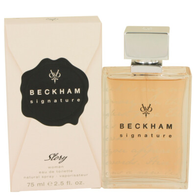 David Beckham Signature Story Women's Perfume 2.5oz/75ml Eau De Toilette Spray