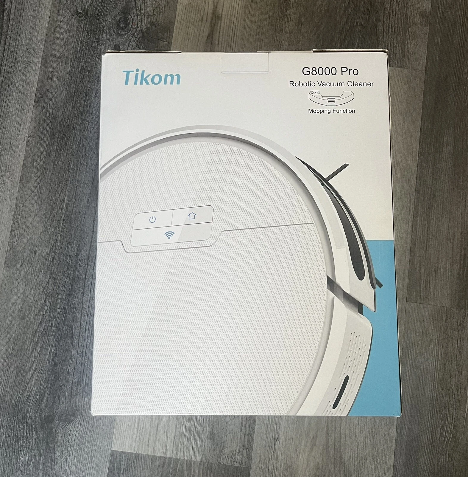 Tikom G8000 Pro White App Controlled Strong Suction Robotic Vacuum Cleaner