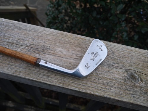 Antique Wood Shaft Burke Commander 5 Mashie 38* D 2 SW - Picture 8 of 16