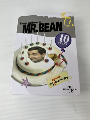 Mr Bean (10th Anniversary Edition, DVD, 2000) Metal Tin Set