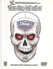 No Disc No Case ORIGINAL COVER ART 'cause Stone Cold said so' 2003 DVD Cover 