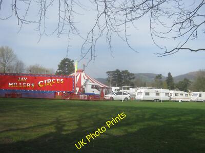 Photo 12x8 Caravan accommodation at Jay Miller's Circus Abergavenny/Y Fen c2015